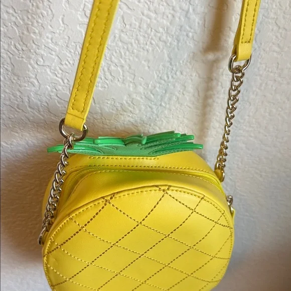 NWT Kate Spade Yellow Pineapple Crossbody Bag Crossbody Bags